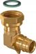 Uponor Q&E elbow adapter swivel nut PL 16-G1/2"SN