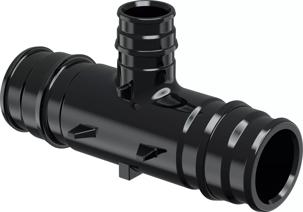 Uponor Q&E T-komad redukovani PPSU 40-25-40