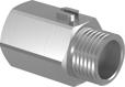 Uponor Aqua PLUS valve nordic cone plat DR 1/2"MT-1/2"FT