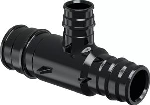 Uponor Q&E T-komad redukovani PPSU 40-25-32