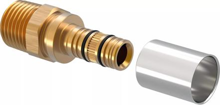 Uponor Rapex adapter female thread 14-Rp1/2"FT