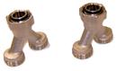 Uponor Fluvia Biattacco universale 2xG3/4-3/4"Euro