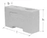GF JRGUTHERM 2T insulation box DN15-20