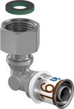Uponor S-Press PLUS adapter elbow swivel nut