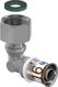 Uponor S-Press PLUS adapter elbow swivel nut 16-G3/8"SN - Item available on request, minimum lead time 2 weeks