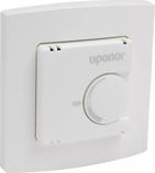 Uponor Base thermostat flush T-24