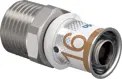 Uponor S-Press PLUS jungtis išoriniu sriegiu 16-R1/2"MT