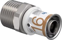Uponor S-Press PLUS adapter male thread