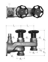 GF JRG Umgehungsmischventil DN25/DN32