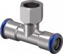 Uponor INOX trišakis su vidiniu sriegiu 15-Rp1/2"FT-15 - Prekę galima užsakyti, minimalus užsakymo įvykdymo laikas - 2 savaitės
