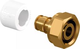 Uponor Aqua PLUS Koblingssett med løpemutter Q&E NKB DR WTR