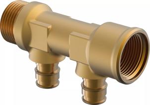 Uponor Q&E manifold male female thread DR