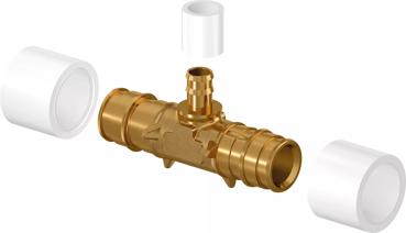 Uponor Q&E Трійник редукц. Minitec