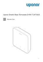 OM Smatrix Base thermostat D+RH T-247 BUS IT 1162372 v1