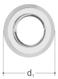 GF JRG Sanipex rosetta chrome plated