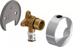 Uponor S-Press PLUS tap elbow valve box