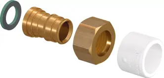 Uponor Q&E adapter swivel nut NKB DR