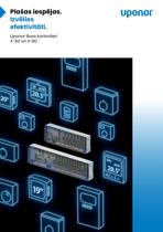 GF Uponor Brošūra X-60 X-80 kontrolieriem LV (1141537)