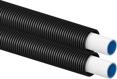 Uponor Uni Pipe PLUS in mantelbuis twin 16x2,0 - 25/20 black 50m