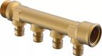 Uponor Q&E Collettore ottone PL 3/4"MT/FT 4x16 c/c35mm