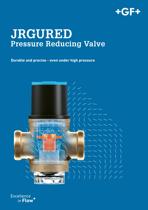 GF JRGURED pressure reducing valves brochure