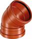 UNDERGROUND DRAINAGE SOCKET BEND 160 45 DEG KANAL PP MUHVPÕLV 160X45 FT