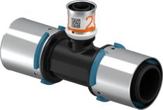 Uponor S-Press T-Stück reduziert PPSU