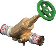 Uponor S-Press PLUS Stopkraan met Spindel