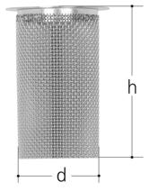 GF JRG filtro, elemento DN15