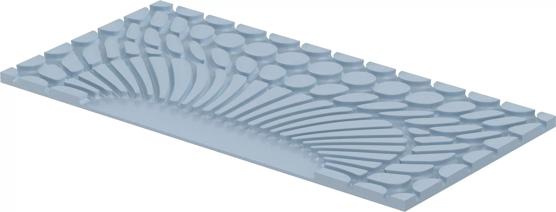Uponor Vario heat protect manifold panel
