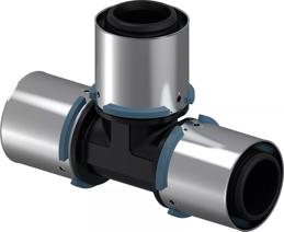 Uponor S-Press Трійник рівнопрохідний PPSU