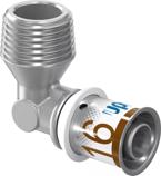 Uponor S-Press PLUS Коліно зовн. різьба