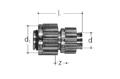GF JRG Sanipex adapter calor nickel-plated d16-12