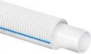 Uponor Aqua Pipe siniraitaisessa suojaputkessa white/blue 16x2,2 25/20 200m