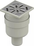 Uponor Aqua Ambient point drain inlet down standard