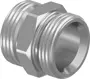 Uponor Uni-X coupling plated G3/4"MT Euro-G3/4"MT Euro
