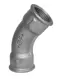 GF Malleable Fittings curva lunga 41 45deg 4 G