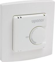 Uponor Base thermostat T-24 flush