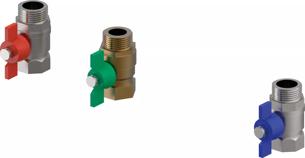 Uponor Combi Port Gen zawory kulowe