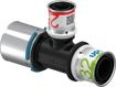 Uponor S-Press T-komad, redukovani PPSU 40-25-32