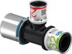 Uponor S-Press tee red. PPSU 40-25-32