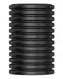 STIGARRÖR IQ 684/600 3M PP SVART DUBBELT
