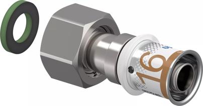 Uponor S-Press PLUS raccord écrou libre 16-G1/2"SN