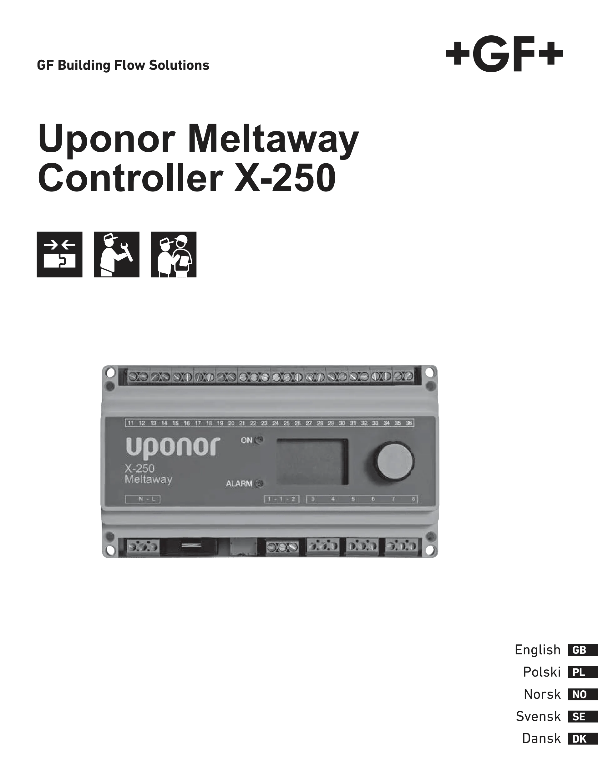 IOM Meltaway Controller X-250 EN PL NO SW DK 1184893 v1