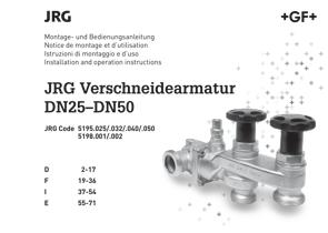 JRG IOM Bypass mixing valve 1161572 v1