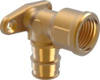 Uponor Smart Aqua codo de fijación largo Q&E PL