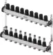 Uponor Vario S manifold body FM 9xG3/4 Euro - G1