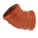 UNDERGROUND DRAINAGE SOCKET BEND 110 45 DEG PP