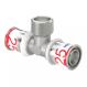 Uponor S-Press PLUS tee male thread 25-R3/4"MT-25 - Item available on request, minimum lead time 2 weeks
