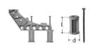 GF JRG Sanipex feet for pipe support